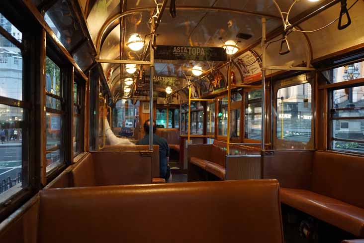 Yarra Trams W class Melbourne City Circle interior